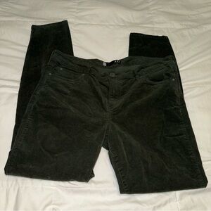 Kut from the Kloth Olive Corduroy Pants